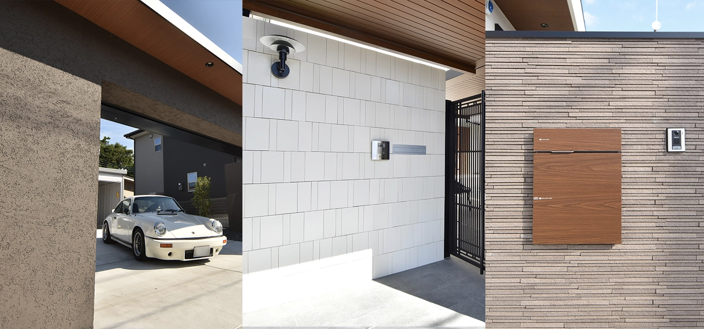 既存のブロック塀の上から施工可能